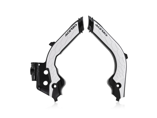 Acerbis 2979601007 X-Grip Frame Guard - Black/White