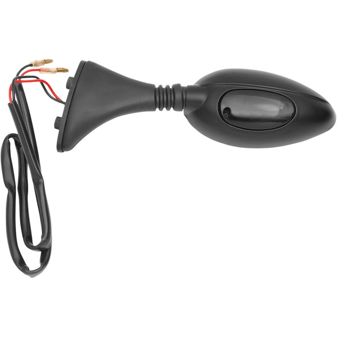 Parts Unlimited 0640-0347 Universal Specific Fit Mirrors with Incandescent - Left - Glass Dimensions 4 1/4in. x 2 3/4in.in.