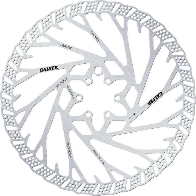 Galfer DB027W Shark Fixed Rotors for E-Bike - 223mm x 2mm