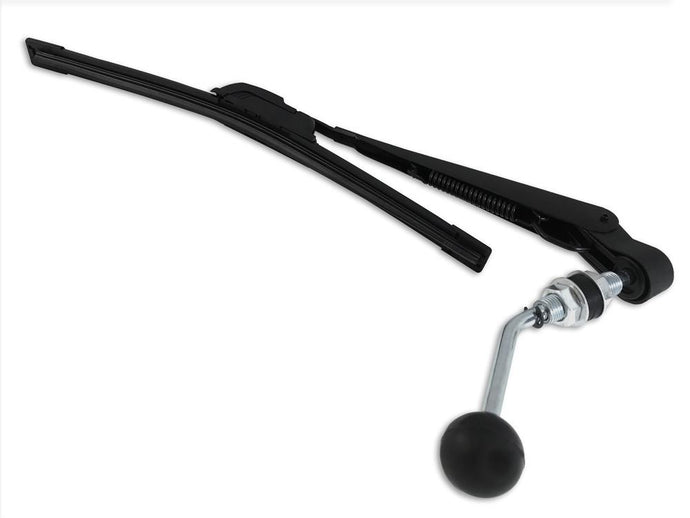 Spike Powersports 77-0010 Manual Windshield Wiper Kit for Hard Coated or Glass Windshields