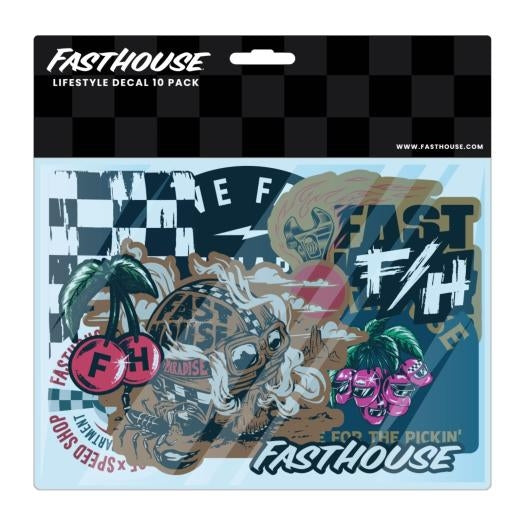 Fasthouse 3217-9091-00 Fall 2025 Decal - 10 Pack