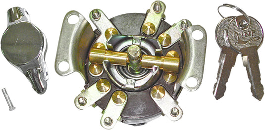 Harddrive 21-0202A Ignition Switch - Chrome