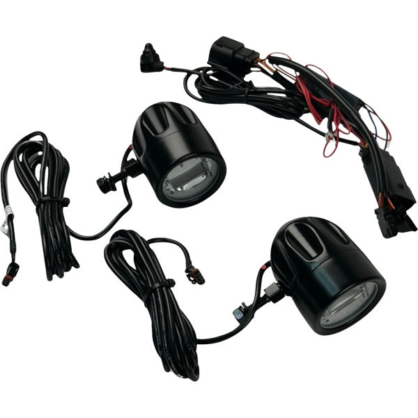 Custom Dynamics PB-FOG-23-B ProBeam LED Halo Fog Lights - Black