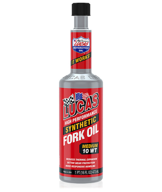 Lucas Oil 10772 Synthetic Fork Oil - 10W - 8oz.