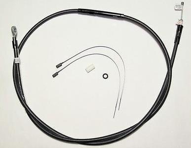 Magnum 422112HE Alternative Length Black Pearl Braided High Efficiency Clutch Cable - 74 11/16in.