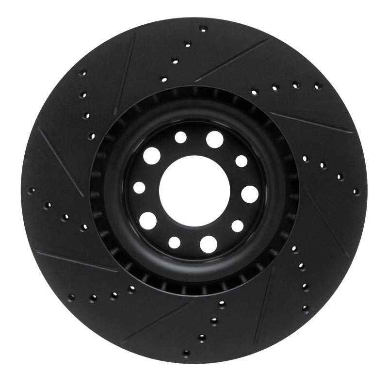 Load image into Gallery viewer, R1 Concepts 633-16012R RNC Brake Rotor - Drill &amp; Slot
