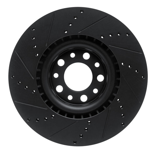 R1 Concepts 633-16012R RNC Brake Rotor - Drill & Slot