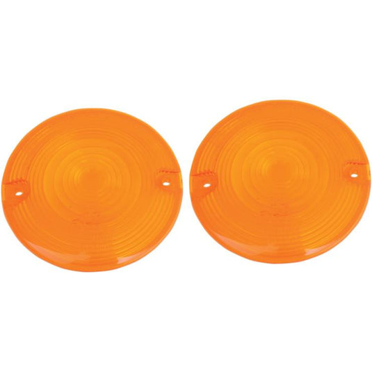 Drag Specialties 2020-0637 Turn Signal Lens - Amber