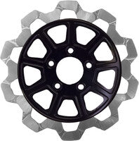 Lyndall Racing Brakes 4003-1133 Bow Tie 9 Spoke Rotor - Silver