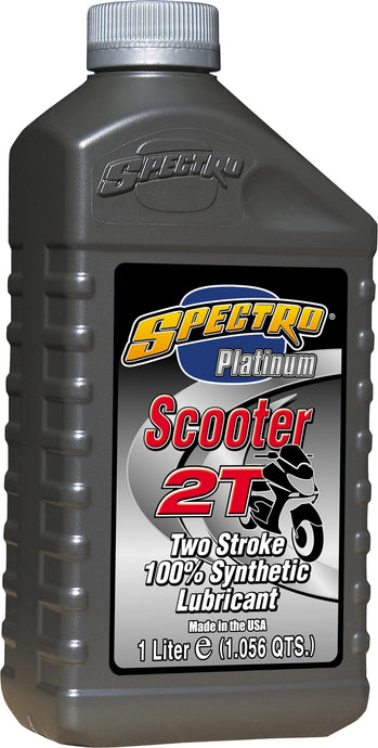 Spectro 310288 Platinum Scooter Injector Full Syn 2T - 1lt. - 12/Case