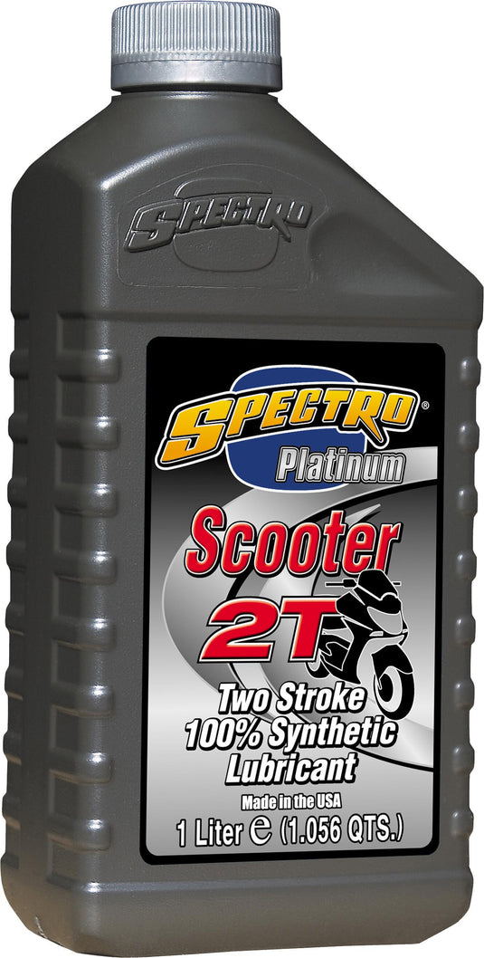Spectro 310288 Platinum Scooter Injector Full Syn 2T - 1lt. - 12/Case