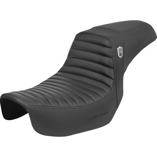 Saddlemen SC80604T Pro Series SDC Performance Gripper TR CF Seat without Drivers Backrest