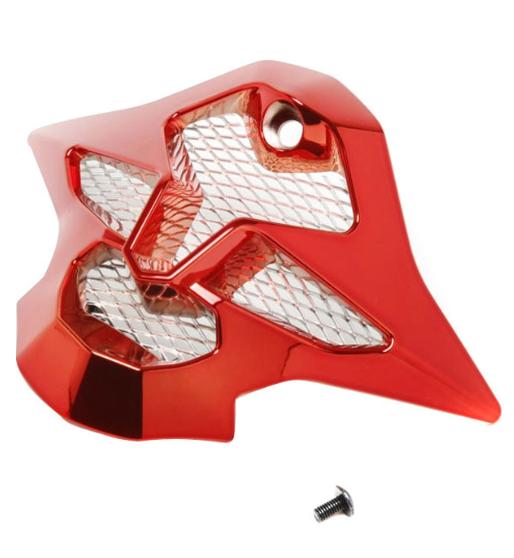 Shoei VFX-W Mouthpiece - Chrome Red