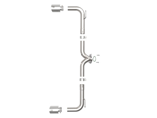 Afe 49-37014-P AFE Exhaust Axle Back