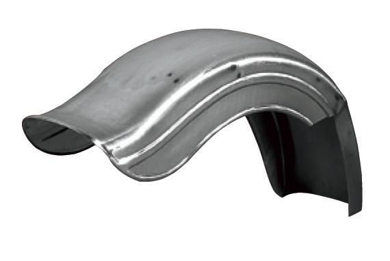 Drag Specialties DS-393497 Fat Bob-Style Rear Fender for Right-Hand Chain