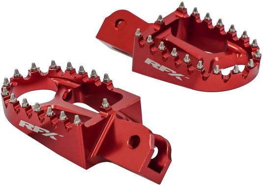 Rfx FXFR 10200 99RD Pro Series Aluminum Footpegs - Red