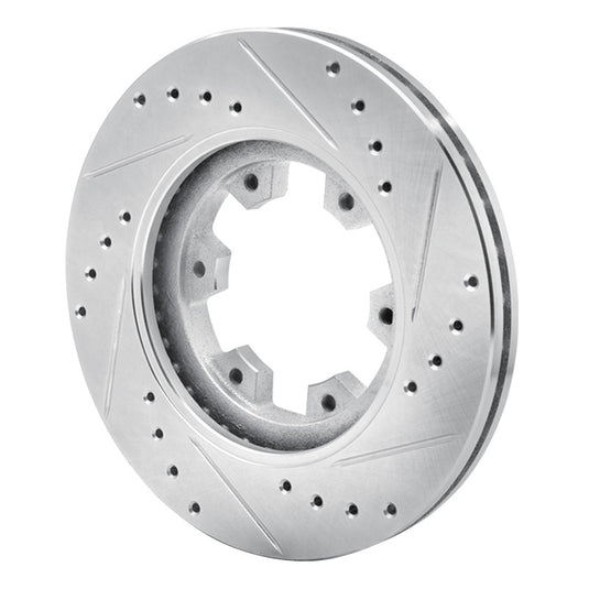 R1 Concepts 631-67080L RNC Brake Rotor - Drill & Slot