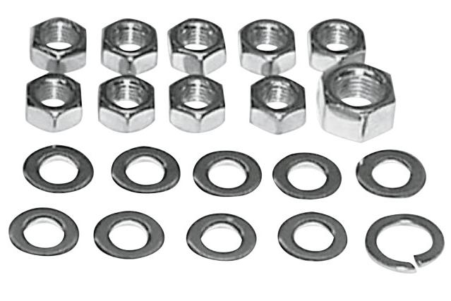 Colony 8112-20 Transmission Side Cover Kit - Chrome