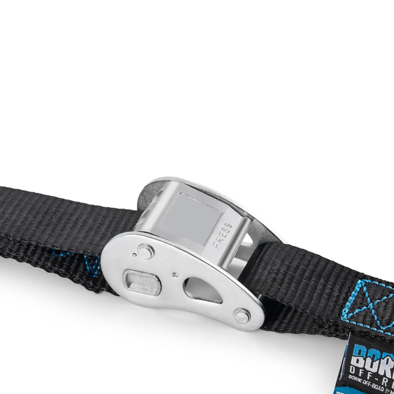 Load image into Gallery viewer, Borne Off-Road BNRTC-TDCB-2BK BRN Cam Buckle Tie-Down
