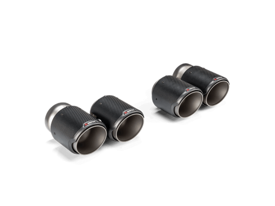 Akrapovic TP-CT/68 AKR Tail Pipe Set - Carbon