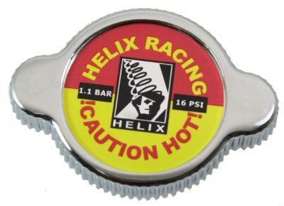 Helix Racing Products 212-1112 Radiator Cap - Black - 16psi (1.1 Bar)