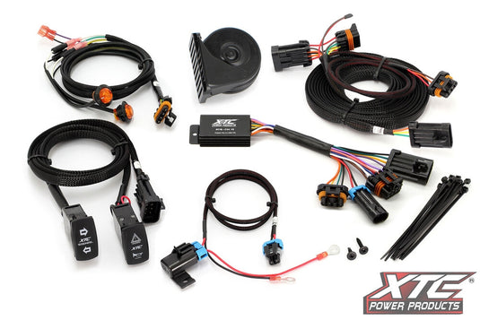 Xtc Power Products ATS-POL-RC3-DRL Auto Turn Signal Kit - with Horn and Front DRL Lights Can