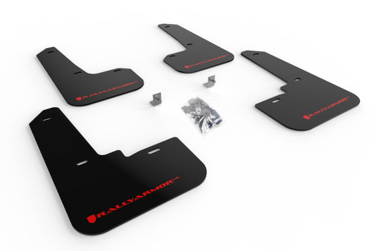 Rally Armor MF64-UR-BLK/RD RAL UR Blk Flap/Rd Logo