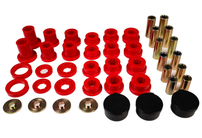 Load image into Gallery viewer, Energy Suspension 8.3140R ES Cntrl Arm Bushings - Red
