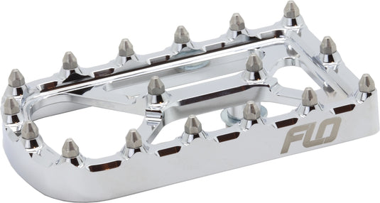 Flo Motorsports HDBP-TIP CR Universal Touring Brake Pedal Pad - Chrome