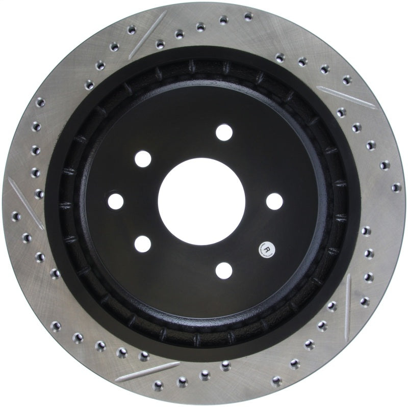 Load image into Gallery viewer, Stoptech 127.42101R ST Slot &amp; Drill Brake Rotors
