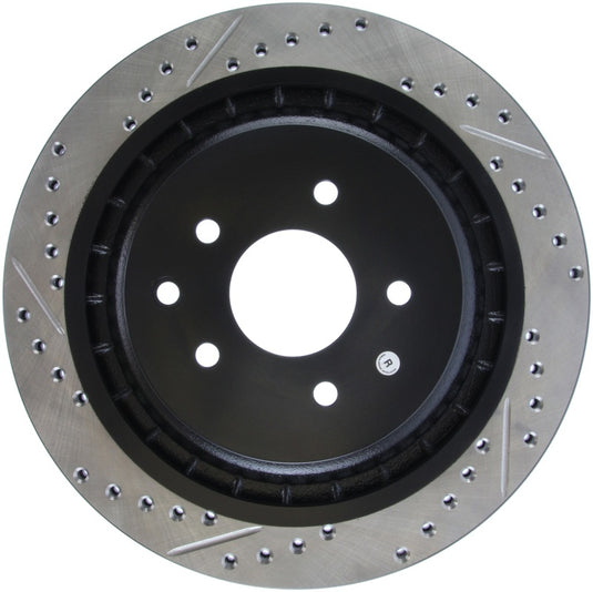 Stoptech 127.42101R ST Slot & Drill Brake Rotors