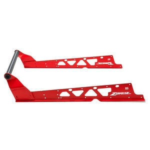 Zbroz Racing K40-0621543-02 Rear Bumper - 165in. - Red
