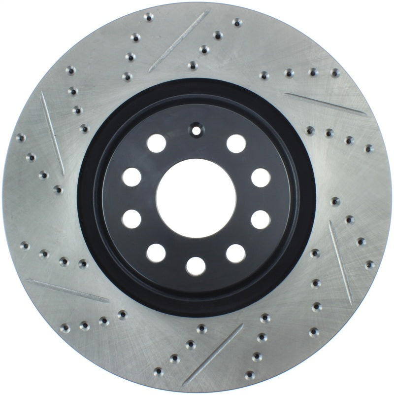 Load image into Gallery viewer, Stoptech 127.33144R ST Slot &amp; Drill Brake Rotors
