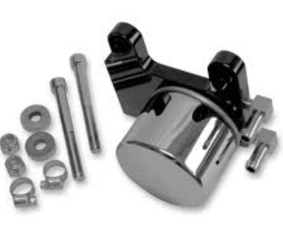 Accutronix RM2141-B Chrome Oil Filter/Regulator Mount - Black