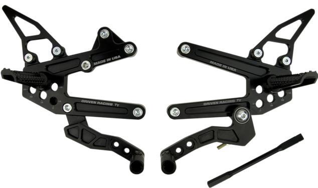 Driven Racing DRP-724-BK TT Rearset