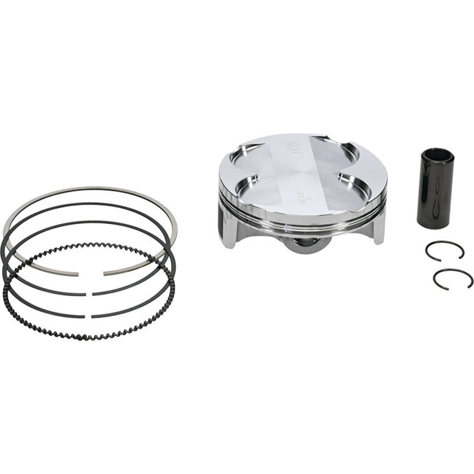 Vertex 24637A Forged Big Bore Piston Kit (270 cc) - 3.00mm Oversize to 83.95mm, 14.1:1 Compression