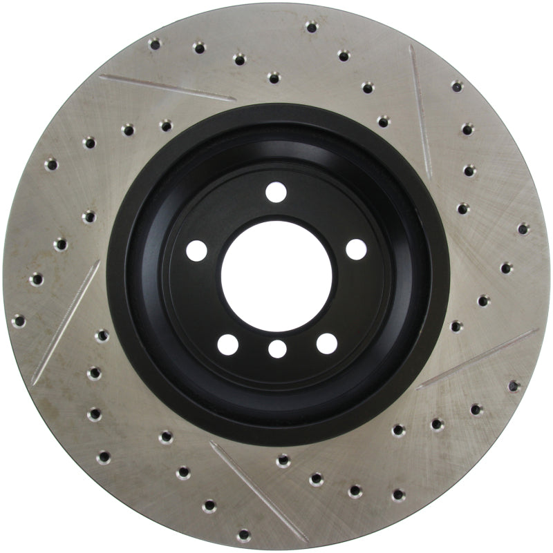 Load image into Gallery viewer, Stoptech 127.34093R ST Slot &amp; Drill Brake Rotors
