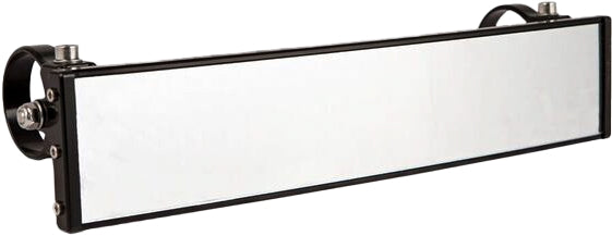 Axia Alloys MOD12PRVM-BK Panoramic Rearview Mirror - 12in. Wide - 0.5in. Arms