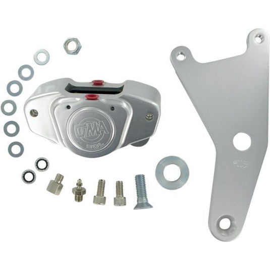Gma Engineering GMA-115 2-Piston Custom Rear Calipers - Classic Clear Anodized