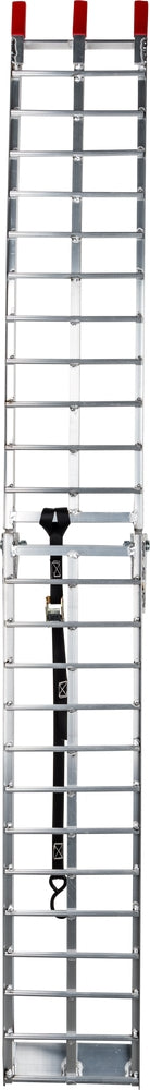 Fire Power AR07 EACH Curved Aluminum Ramp - 88 in X 11.25 in Folding