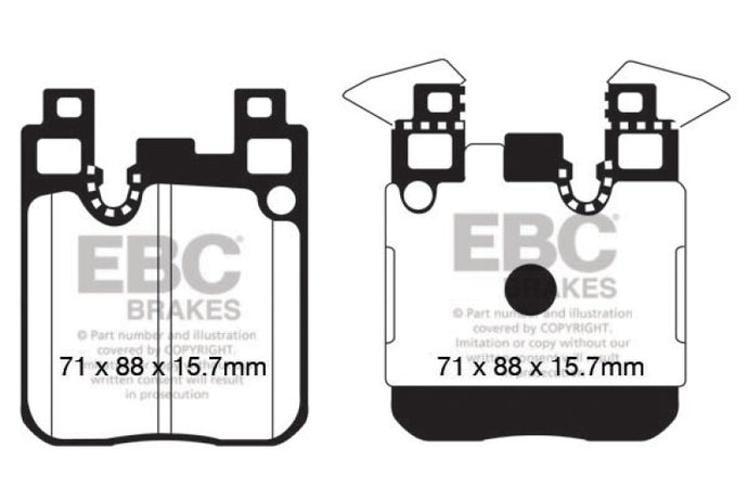 Ebc DP22133 EBC Greenstuff Brake Pad Sets