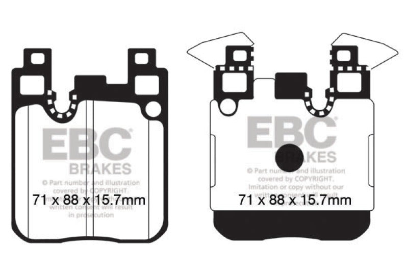 Load image into Gallery viewer, Ebc DP22133 EBC Greenstuff Brake Pad Sets
