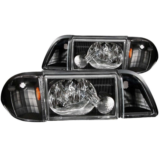 Anzo 121192 ANZ Crystal Headlights
