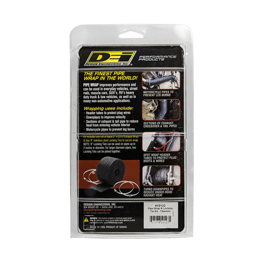 Dei 10123 DEI Exhaust Wraps - Titanium Series