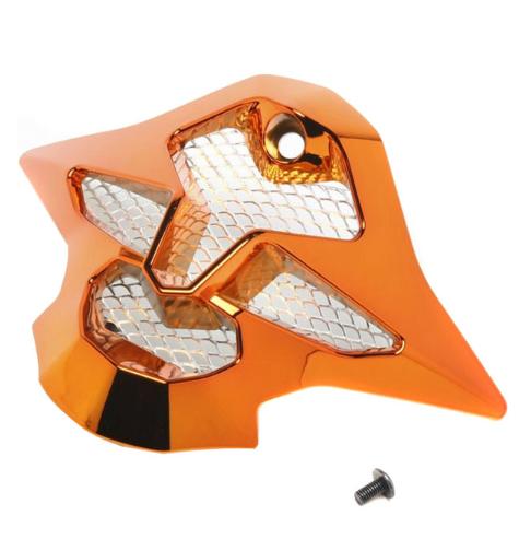 Shoei VFX-W Mouthpiece - Chrome Orange
