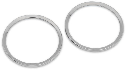 Drag Specialties 2202-0063 Chrome Speaker Bezels