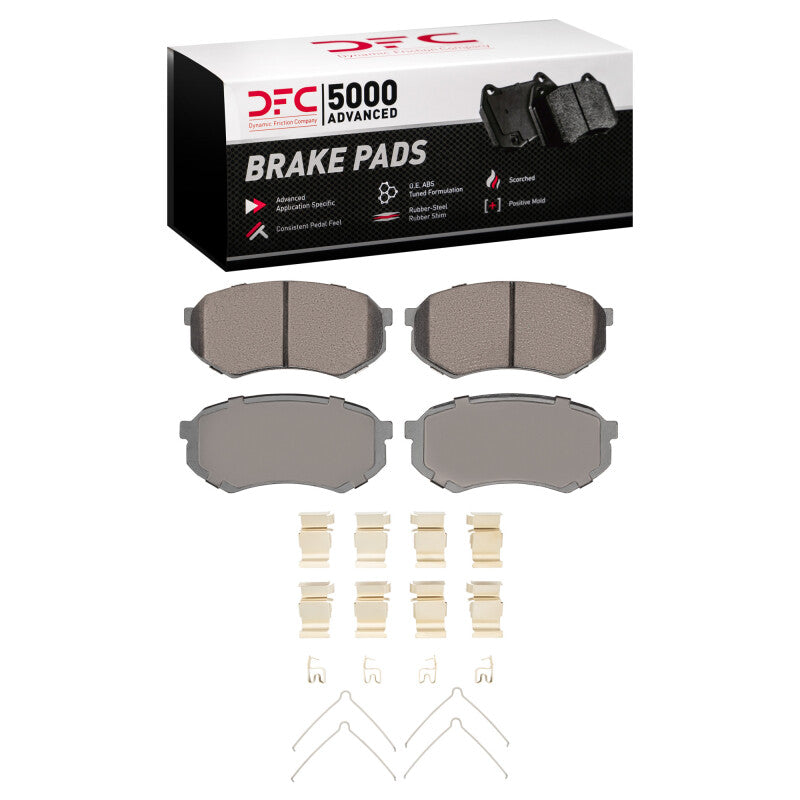 Load image into Gallery viewer, Dfc 1551-0433-01 DFC 5000 Advanced Ceramic Brake Pads
