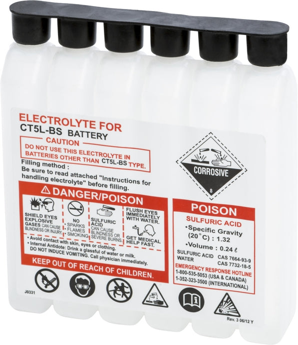 Fire Power 240CC CTX Sealed Battery Electrolyte Pack