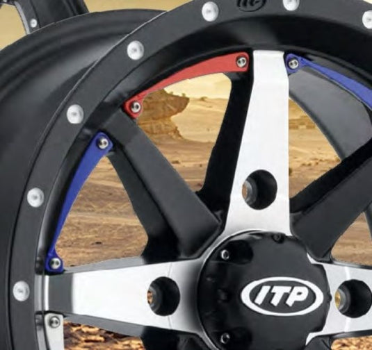 Itp Tire And Wheel CYC-PK15 Cyclone Colored Inserts - 15in. Wheels