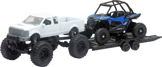 New Ray Toys 50066 Replica 4X4 Truck with Mini Polaris - RZR 1000XP